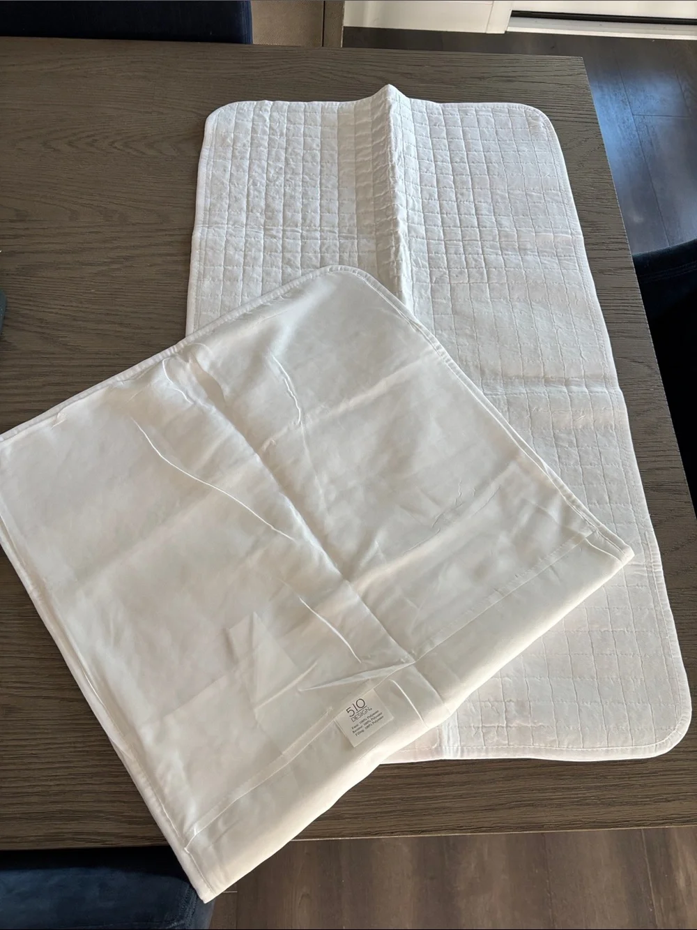 White king pillow shams